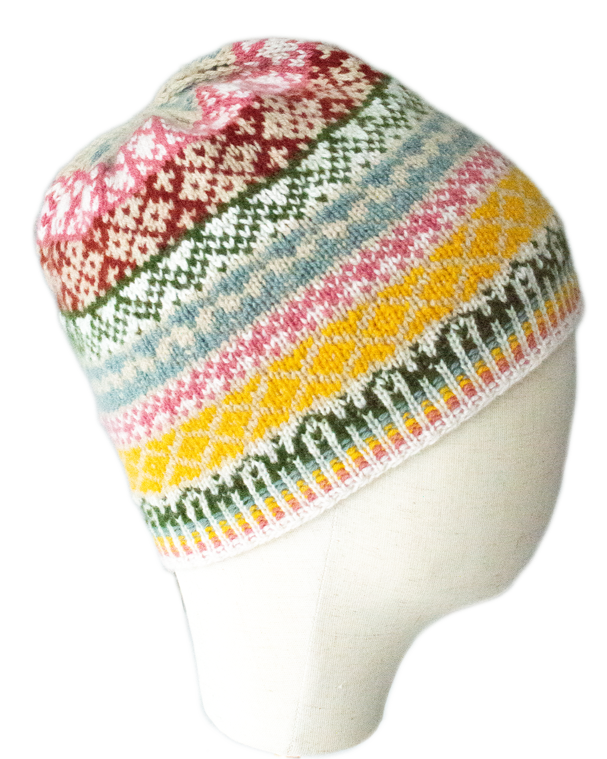 CLAIR DE LUNE ☆ Knit Cap Clara Beanie Knitting Pattern by Heidi Hennessy for Coastal