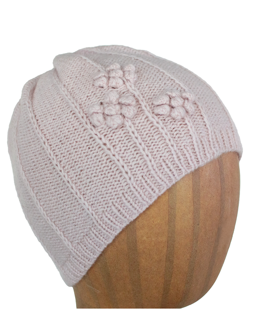 Daisy Beanie Knitting Pattern