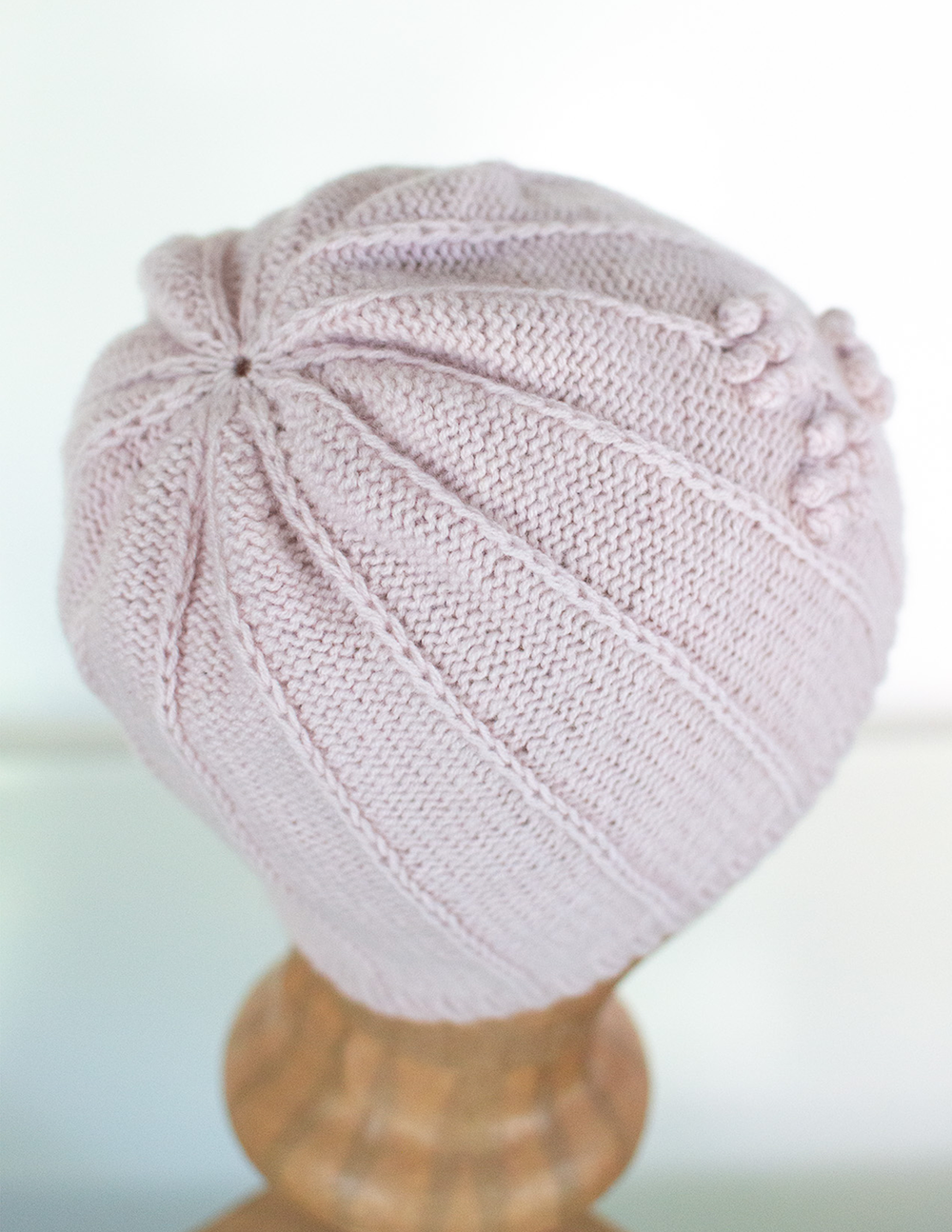 Daisy Beanie Knitting Pattern