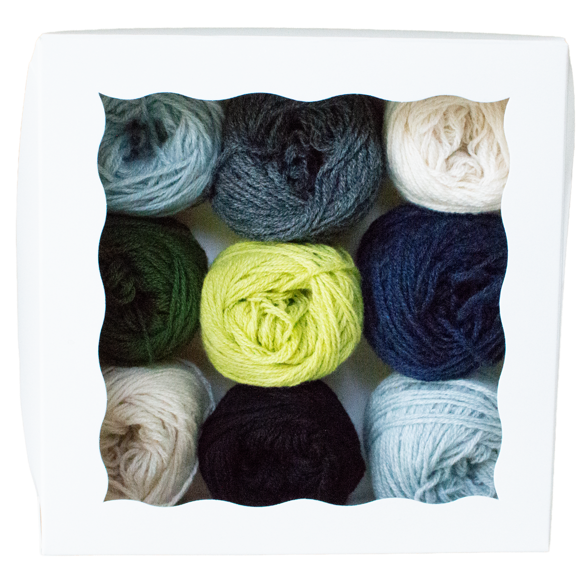 Fair Isle Box of Itty Bitties Winter
