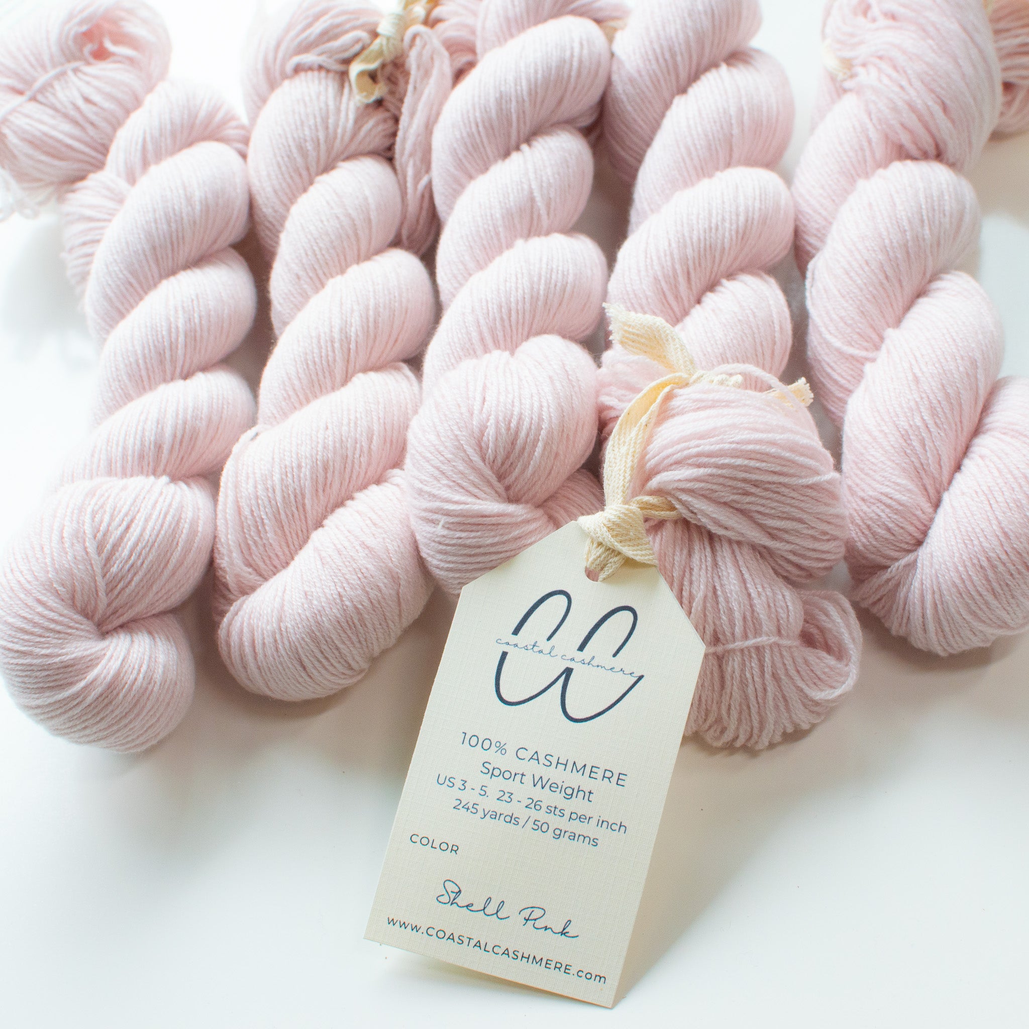 Shell Pink Wholesale Bag of 5